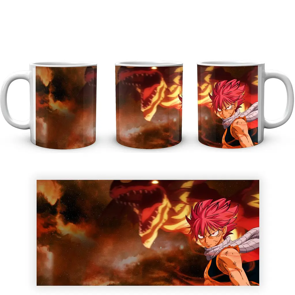 Кухоль GeekLand Fairy Tail Хвіст Феї Нацу FT 002.10 330 мл білий - фото 4