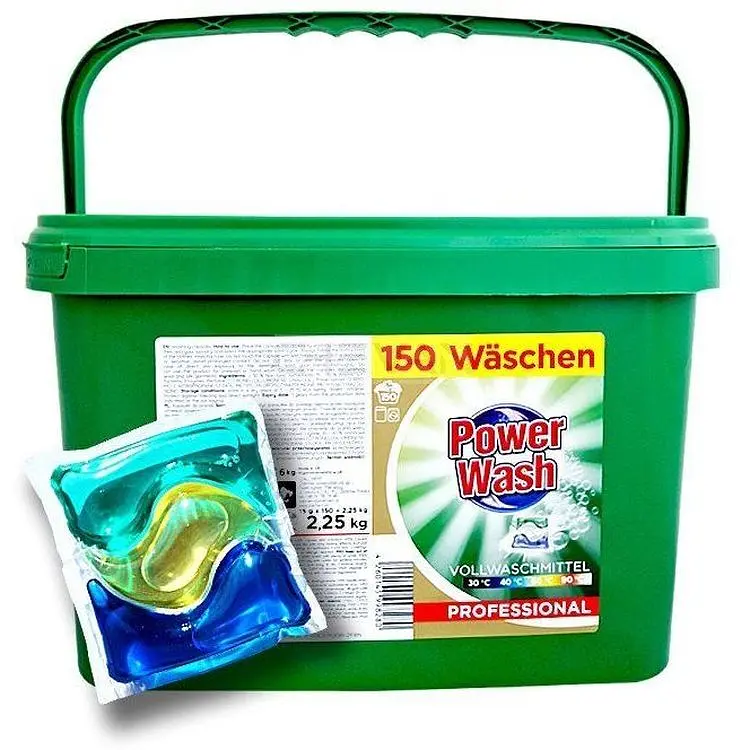 Капсули для прання Power Wash Universal 300 шт. (2 уп. х 150 шт.) - фото 2