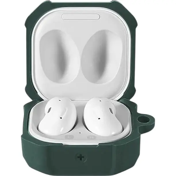 Чехол BeCover Protective TPU для Samsung Galaxy Buds 2/Buds 2 Pro/Buds Live/Buds Pro Dark Green (709565) - фото 2