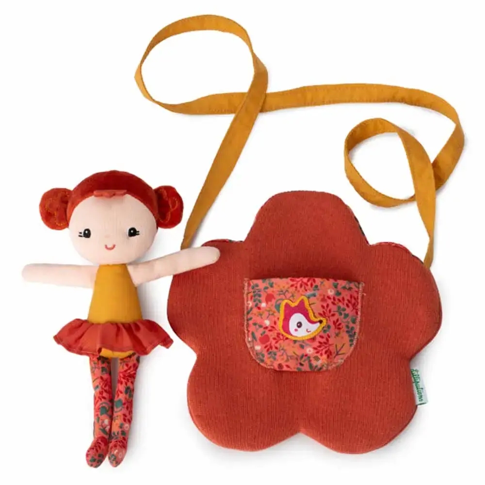 Дитяча сумочка Lilliputiens Квітка з лялькою (83575) - фото 2