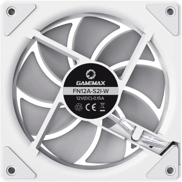 Вентилятор GameMax 120мм FN12A-S2I-W (FN12A-S2I-W) - фото 5