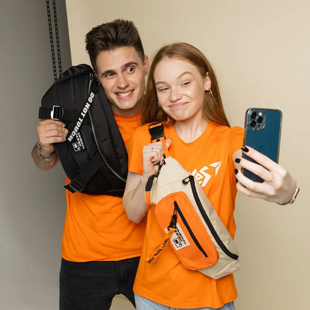 Сумка на пояс Yes SP-30 Yes DSGN Black чорна 53 x 21 x 12 см (559525) - фото 3