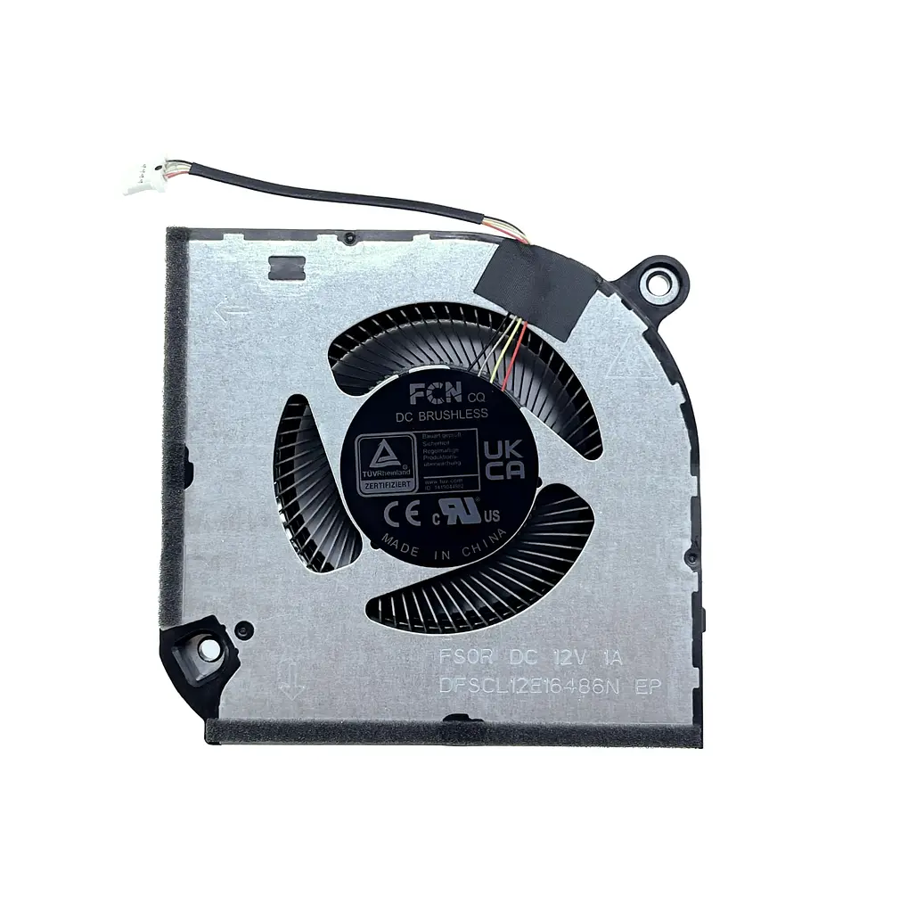 Вентилятор Acer кулер для моделей ноутбука Nitro V 15 ANV15-41, ANV15-51, Aspire A715-78, A3D15-71 (Fan 2) DFSCL12E16486N, 12V, 4pin - фото 3