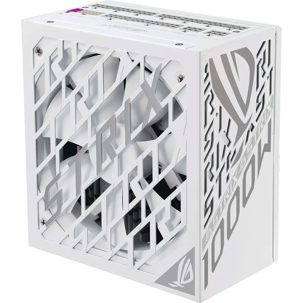 Блок живлення Asus ROG STRIX 1000W Platinum White Edition (90YE00W4-B0NA00) [141265] - фото 8
