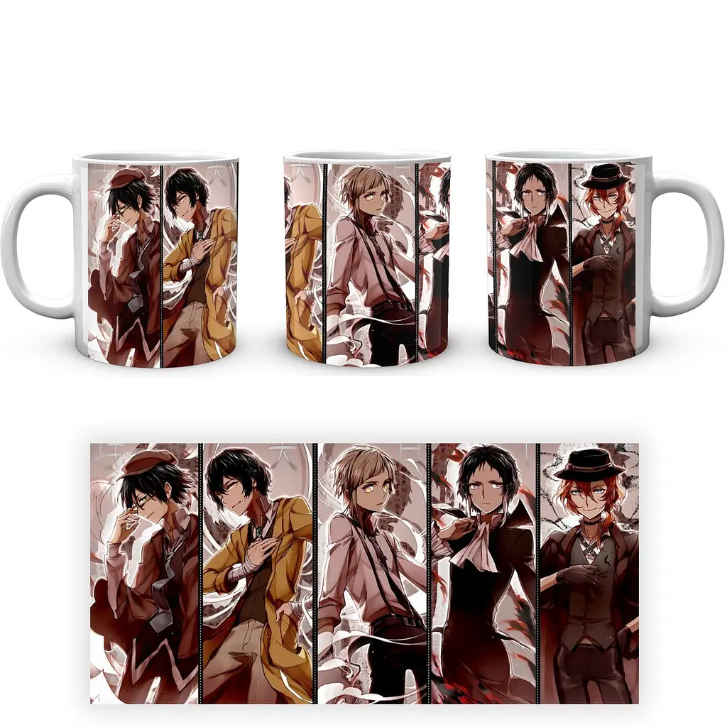 Кухоль GeekLand Проза Бродячих Псів Bungo Stray Dogs SD 02.06 330 мл білий - фото 2