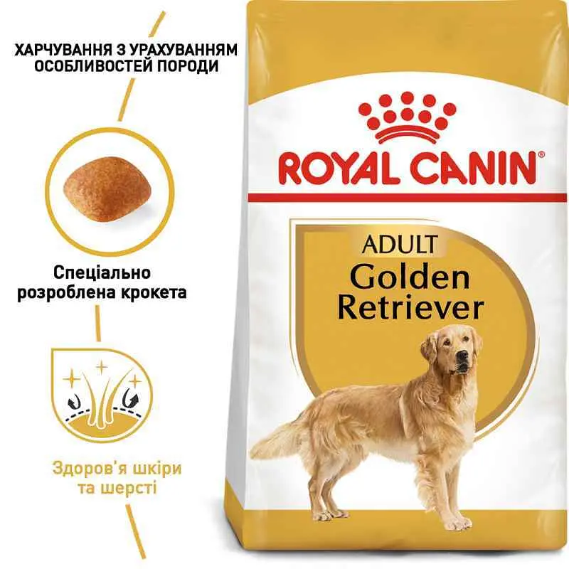 Сухий корм для дорослих собак породи Золотистий ретрівер Royal Canin Golden Retriever Adult, 3 кг (3970030) - фото 5