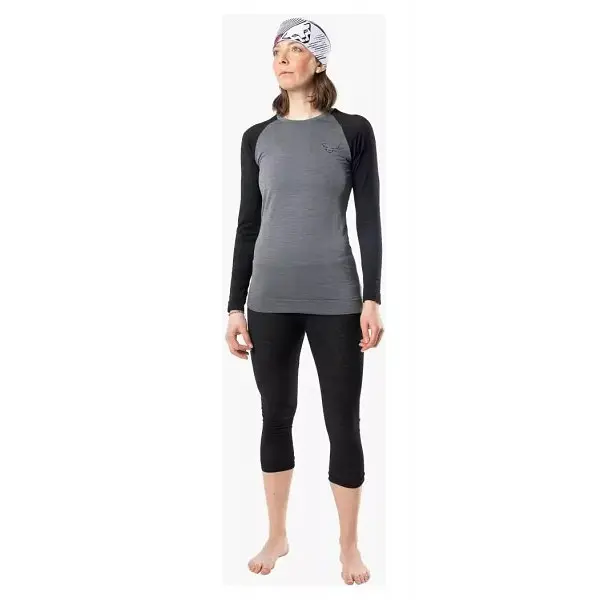 Термоштани Dynafit Tour Light Merino W 3/4 Tight S Чорний (1054-016.002.2065) - фото 2