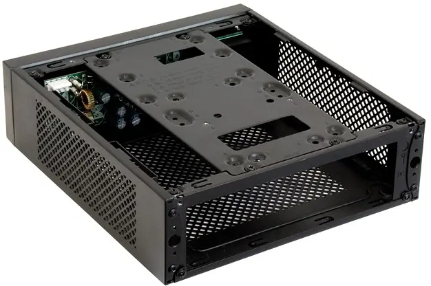 Корпус Chieftec COMPACT IX-03B-OP miniITX, без БЖ, SLIM FF - фото 4