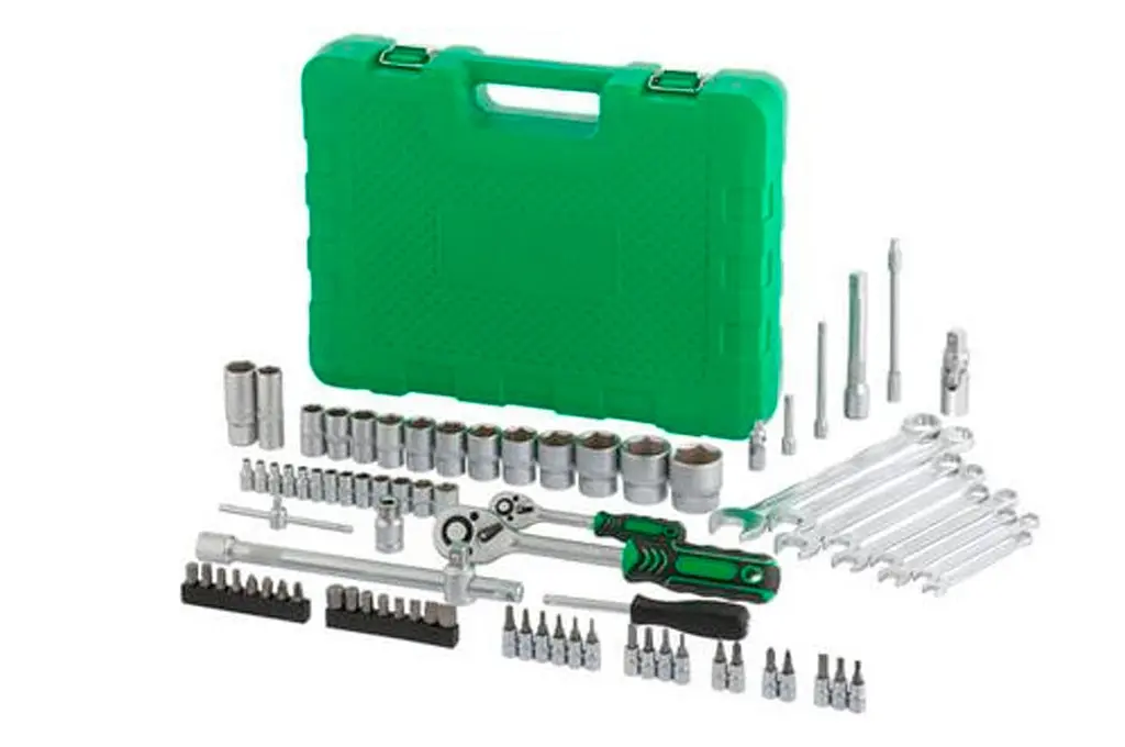 Набор ручного инструмента Intertool ET-6082SP 1/4" x 1/2" SemiPro в наборе 82 предмета - фото 3