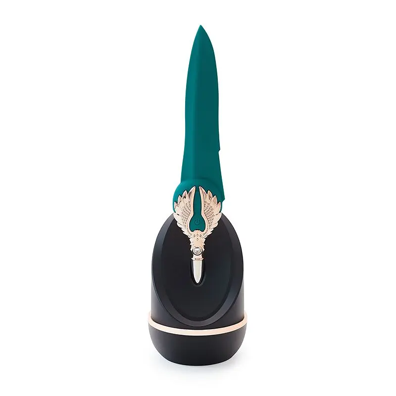 Вібратор Knight Jenay FLOWERS & SWORD з маскою, стрічкою та лубрикантом