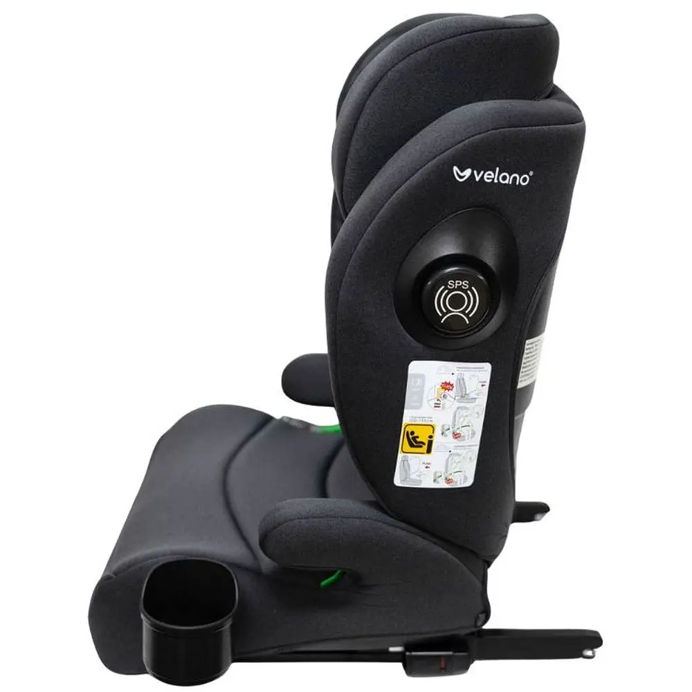 Автокрісло VELANO Forza i-Size 100-150 см Isofix black (48411) - фото 3