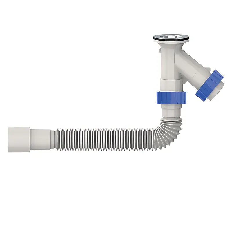 Сифон для умивальника Mixxus SU-08 1 1/4"×40 компактний 40×40/50 MI8188