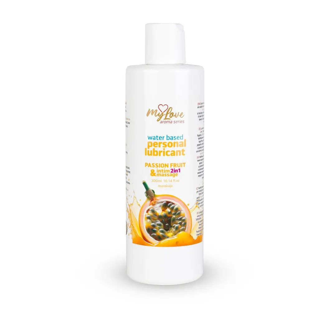 Лубрикант MyLove Aroma Series IntimMassage 2in1 Passion Fruit, 300 мл