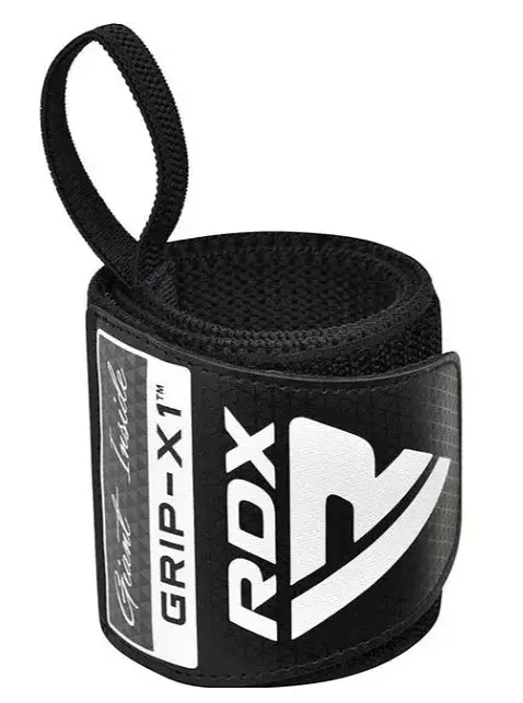 Бинти для зап'ясть (кистьові бинти) RDX WR11 GYM Wrist Wrap Black/Grey (WAH-WR11BG)