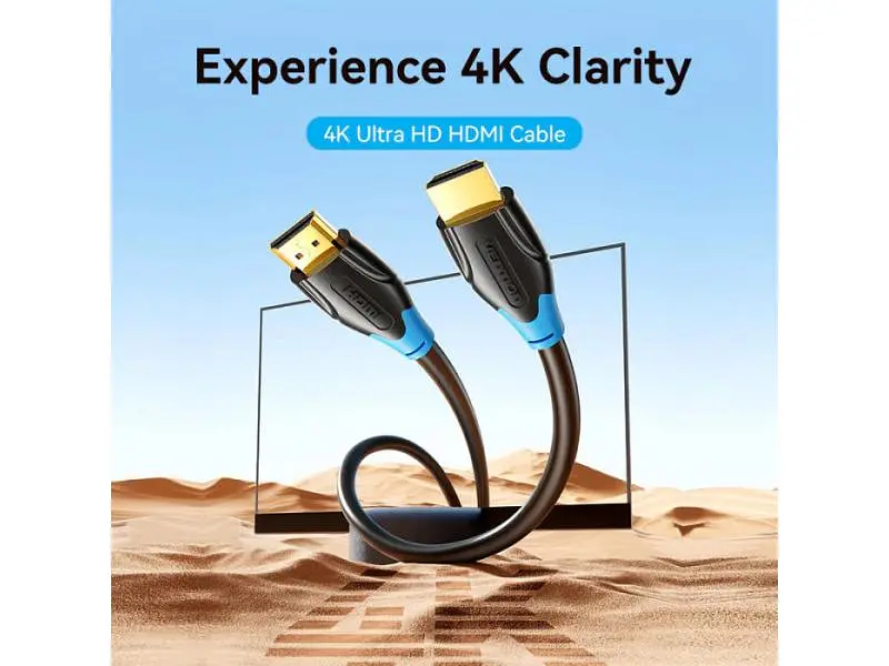 Кабель Vention HDMI to HDMI 10m v1.4 Black (AACBL) - фото 11
