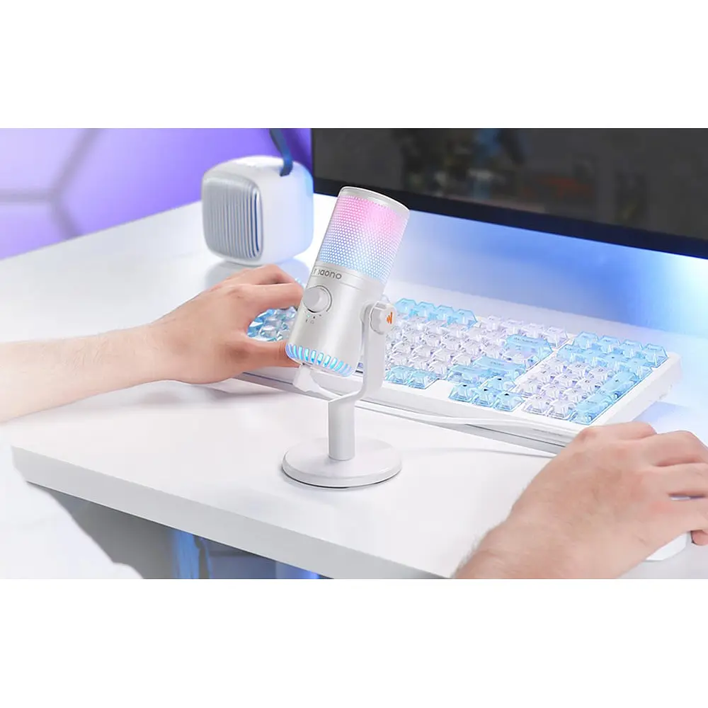 Мікрофон Maono DM30 RGB White [119499] - фото 6