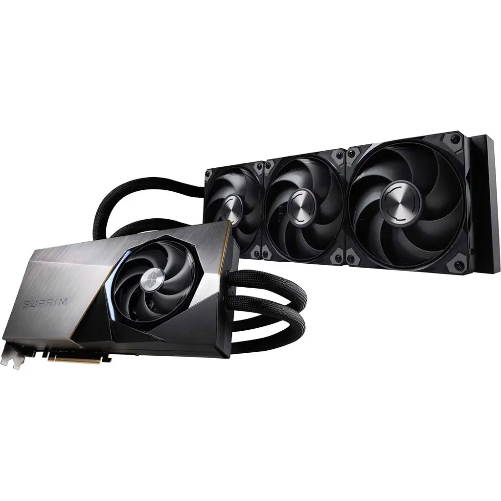 Відеокарта MSI GeForce RTX 5080 16 GB Suprim Liquid SOC [G5080-16SLS] UA [127131] - фото 4