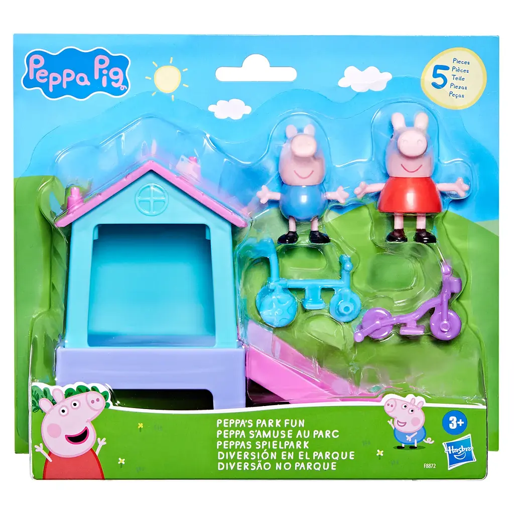 Ігровий набір PEPPA FIGURINES – ВЕСЕЛОЩІ У ПАРКУ - фото 3