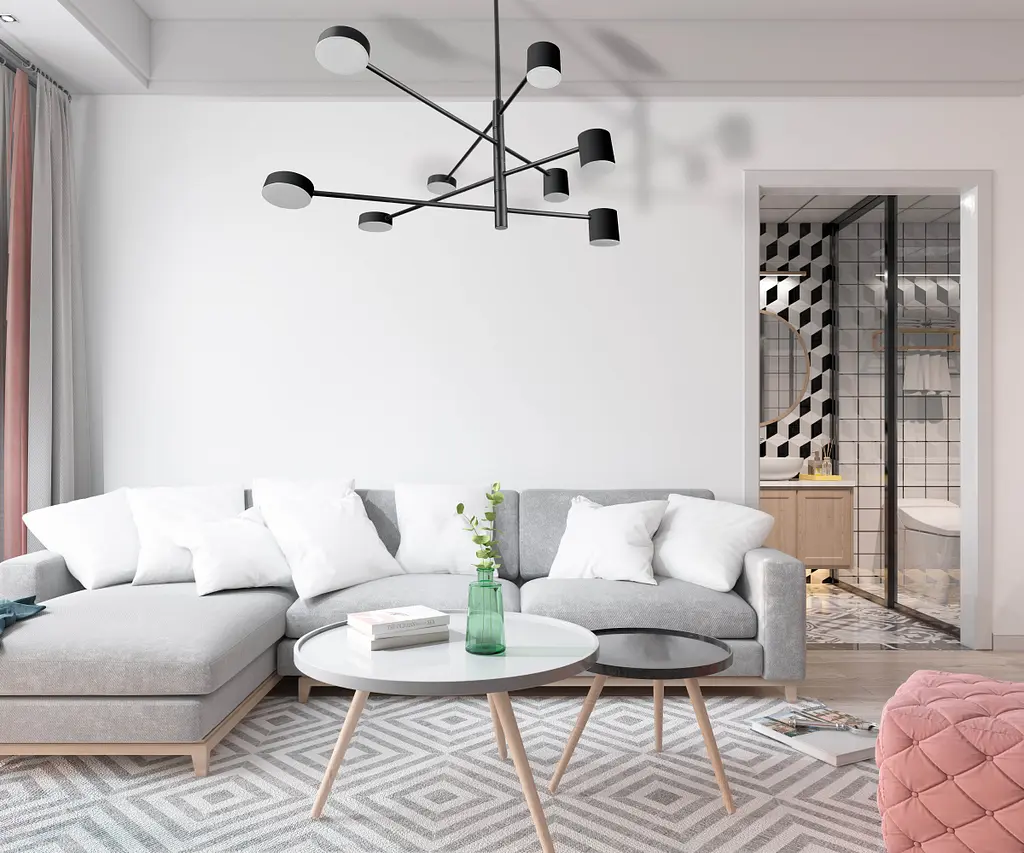 Світильник стельовий Brille підвісний BR-01 631S/8 LED 56W WW+NW+CW BK - фото 3