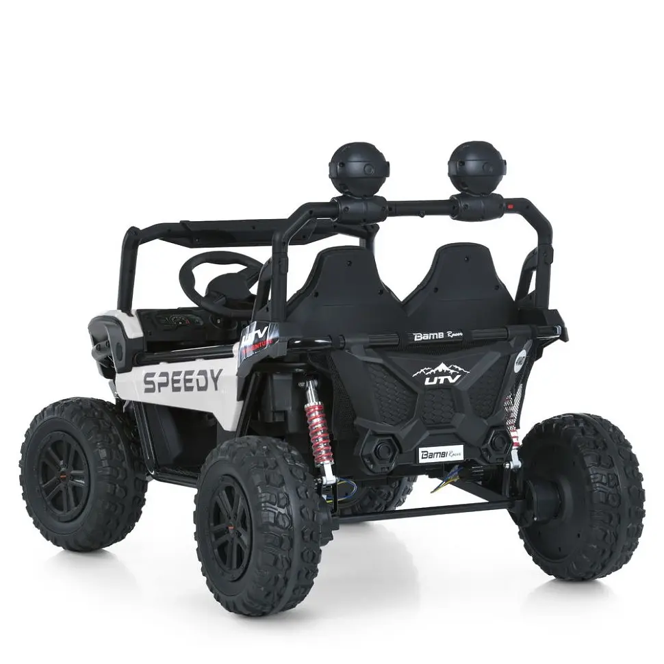Дитячий електромобіль Bambi Джип M 6205EBLR-1 24V до 60 кг - фото 4