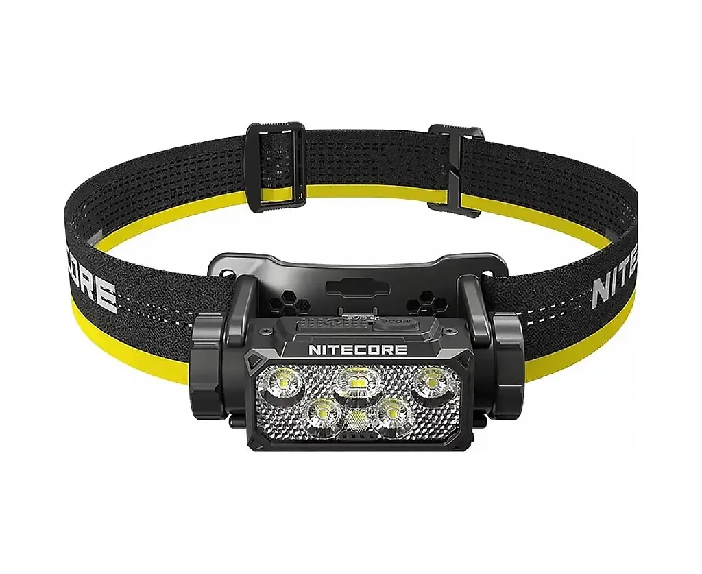Ліхтар налобний Nitecore HC60 UHE 5 x NiteLab UHE LED 1600 люмен 10 режимів 1x18650 USB Type-C (1088-6-1211_uhe) - фото 3