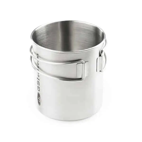 Горнятко-каструля GSI Outdoors Glacier Stainless Bottle Cup Large 710 мл Срібло (1099-68215) - фото 2