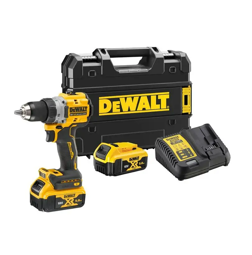 Дриль-шурупокрут акумуляторний DeWalt з АКБ та ЗП DCD800P2T - фото 2