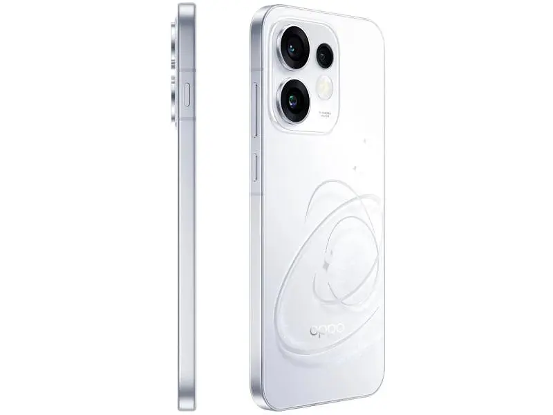 Смартфон OPPO Reno16 5G 12/256GB Pop White - фото 2
