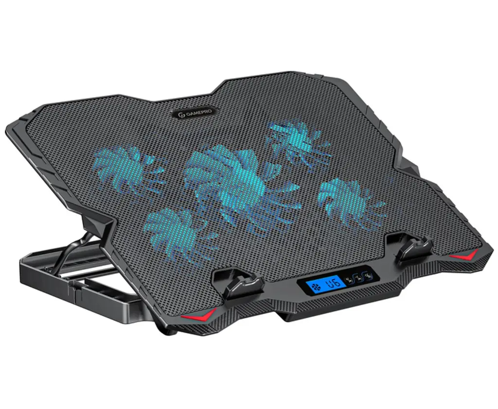 Охолоджувальна підставка для ноутбука до 15,6 дюймів GamePro GPCP-560 5xfans - фото 4