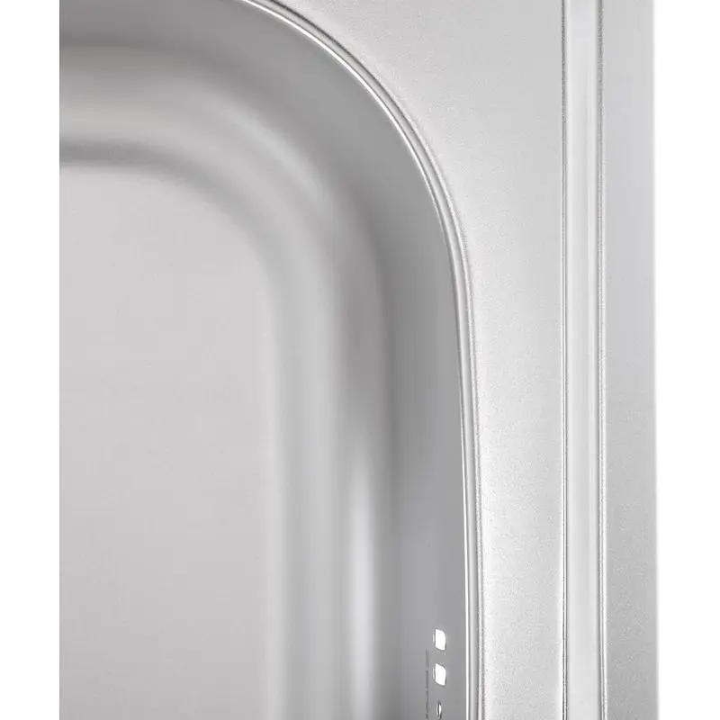 Мойка для кухни Zerix Z5050-08-180E Satin (ZS0582) - фото 2