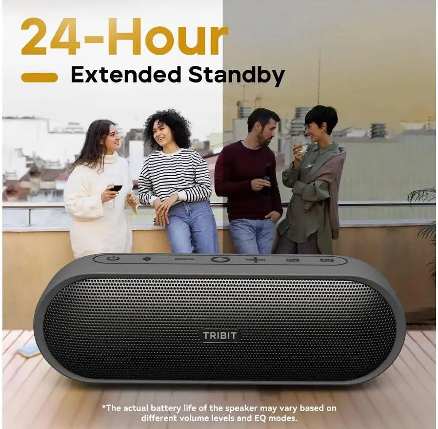 Колонка Tribit XSound Plus 2 Portable Bluetooth Speaker 30W BTS65 - фото 8