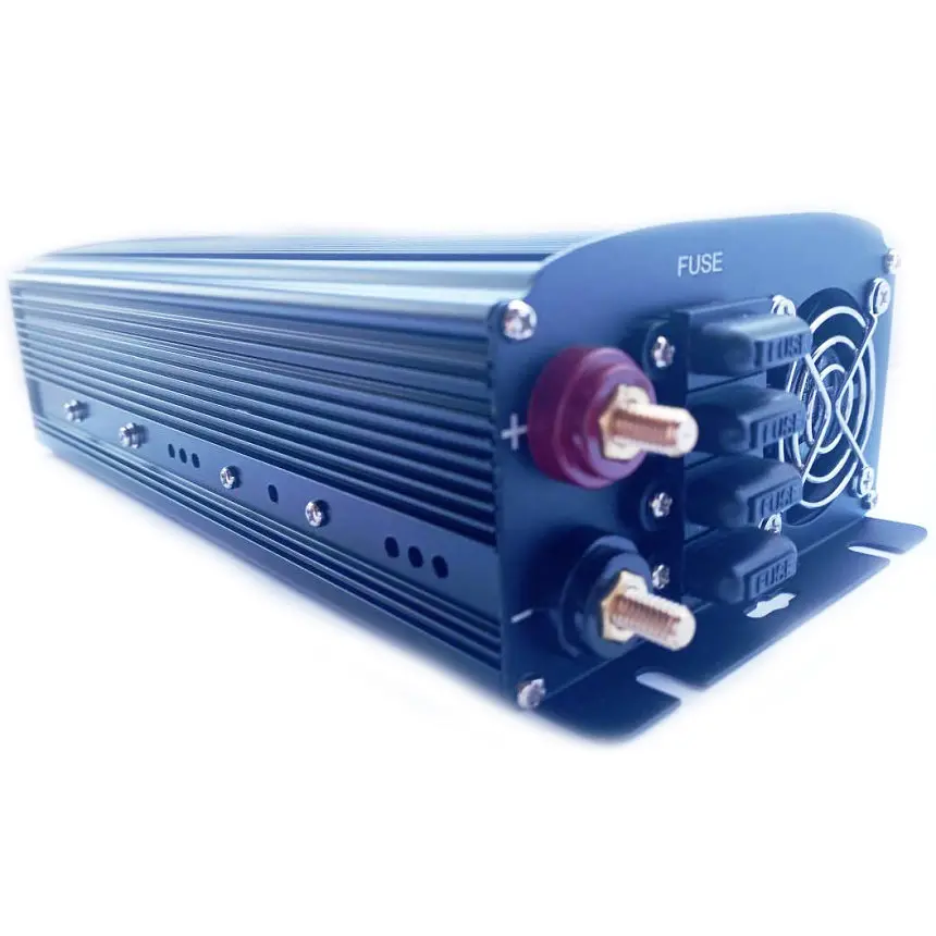 Инвертор напряжения Bei Long Power Inverter 024 c 12V на 220V 6000W модифицированная синусоида Black, 2 розетки, 2 USB (11065) - фото 5