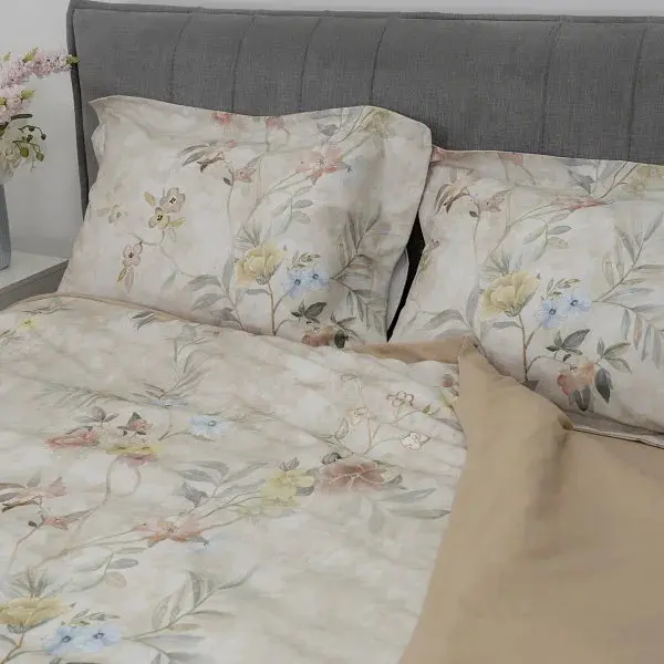 Постільна білизна євро Viluta Brushed Warm Cotton WC 01 220х200 см - фото 2