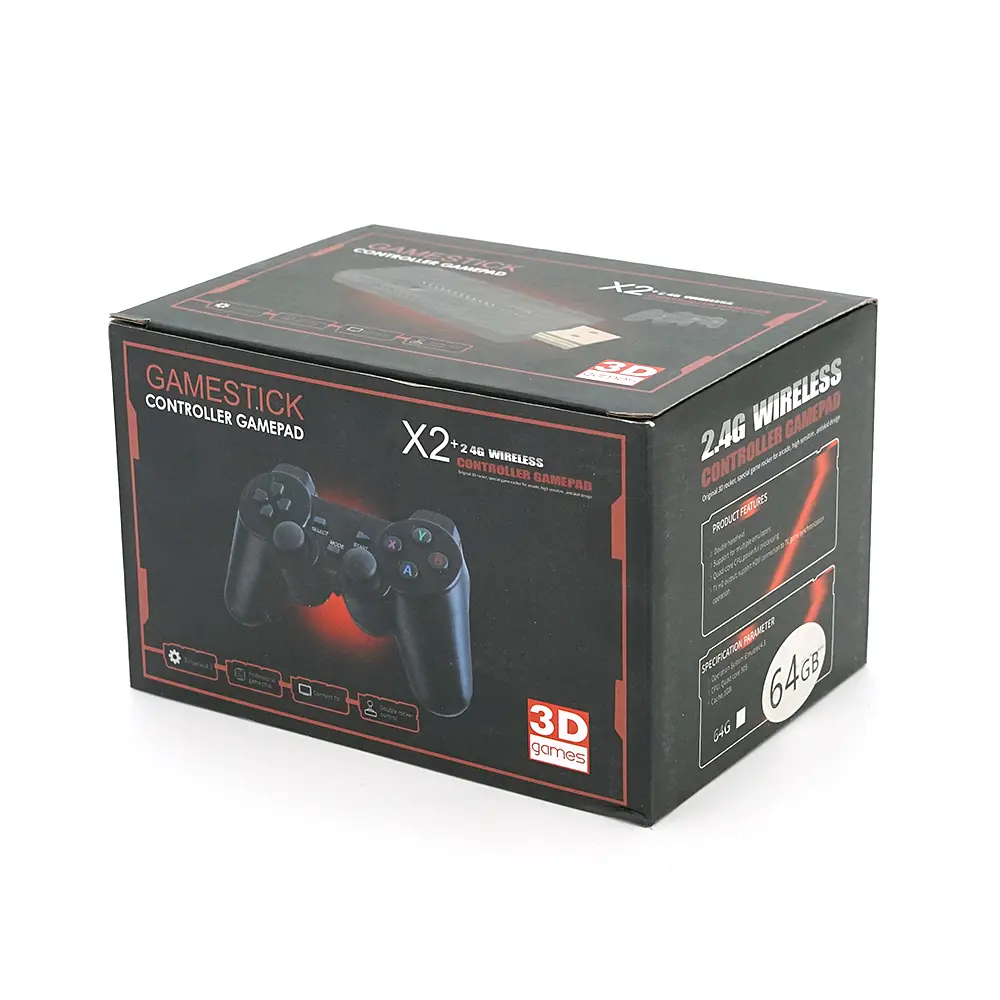 Ігрова приставка X2plus dual system 8K/4K Ultra HD, 1GB RAM, 64G, Android 11.1, CPU:S905, HDMI 2.1, 2 Геймпади, 35000 ІГР - фото 2