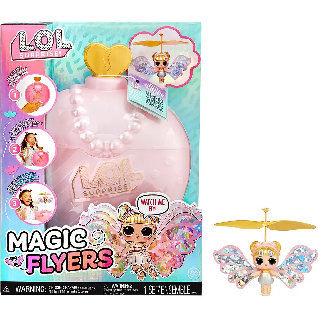 Ігровий набір з інтерактивною лялькою L.O.L. Surprise! Magic Flyers Скай Старлінг (593539) - фото 10