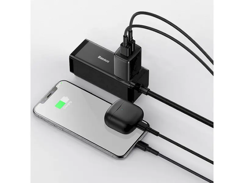 Мережевий зарядний пристрій BASEUS Compact Quick Charger 2U 10.5 W (CCXJ010201) - фото 6