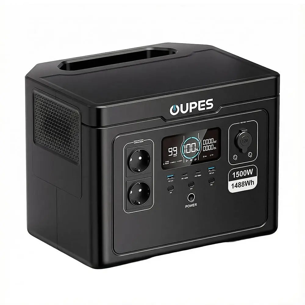 Портативна зарядна станція OUPES S015 (Exodus) 1500W 1488Wh LiFePO4 (42-00309) - фото 4