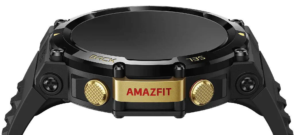 Смарт-годинник захищений Amazfit T-Rex 2 Astro Black & Gold - фото 7