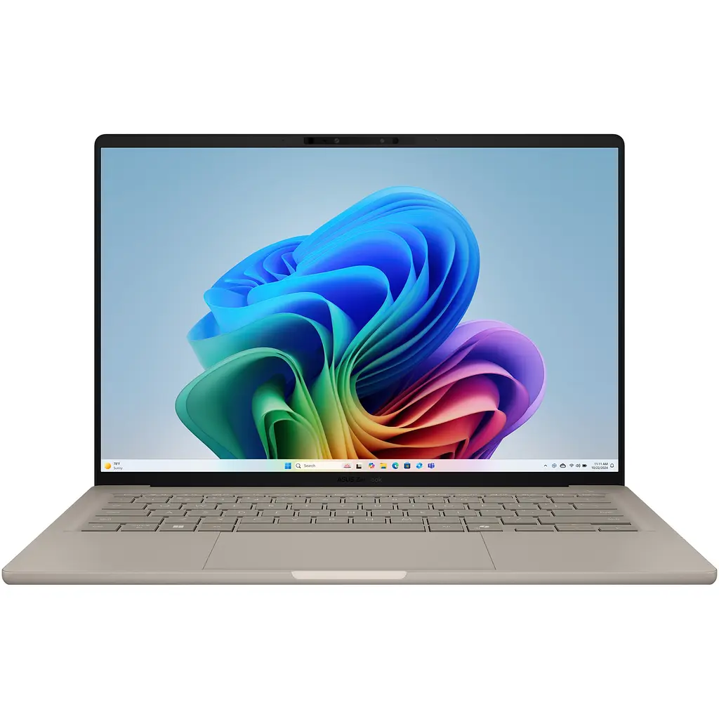 Ноутбук ASUS Zenbook A14 UX3407RA Snapdragon X Elite X1E 78 100 la 34GHz,14'',16GB LPDDR5X,1TB,Qualcomm Adreno GPU - фото 3