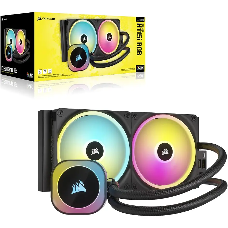 Система водяного охолодження Corsair iCUE Link H115i RGB [CW-9061002-WW] [99688] - фото 9