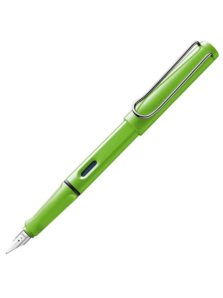 Чорнильна Ручка Lamy Safari Зелена EF, Чорнила T10 Сині (4030632)