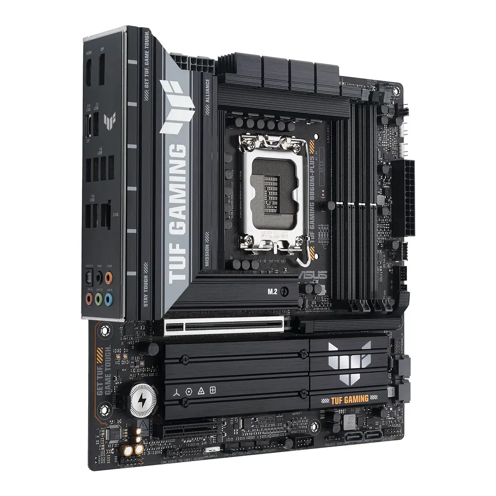 Материнcька плата TUF GAMING B860M-PLUS s1851 B860 4xDDR5 M.2 DP HDMI USB Type-C mATX Asus teh0018976 - фото 3