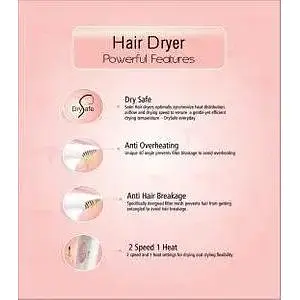 Фен для сушки укладки волос Rozia HC-8150 мощный маленький качественный - фото 6