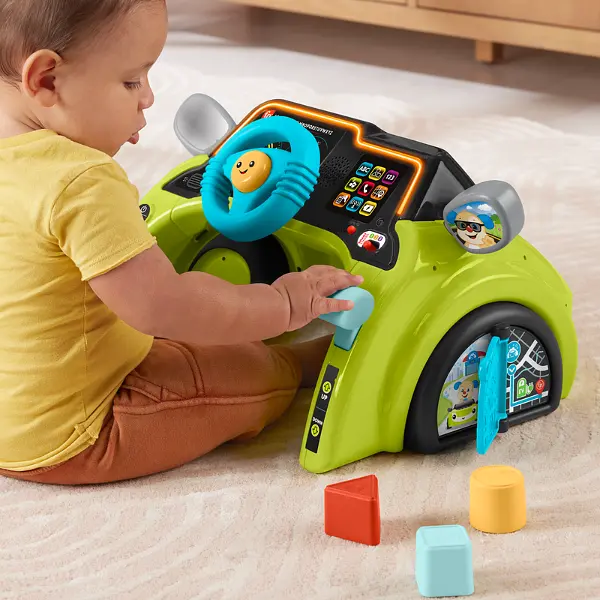 Интерактивный руль Fisher-Price Маленький водитель с технологией Smart Stages - фото 6