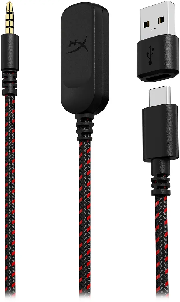 Гарнiтура HyperX Cloud III 3.5 мм/USB-A/USB-C Black/Red (727A9AA) - фото 7