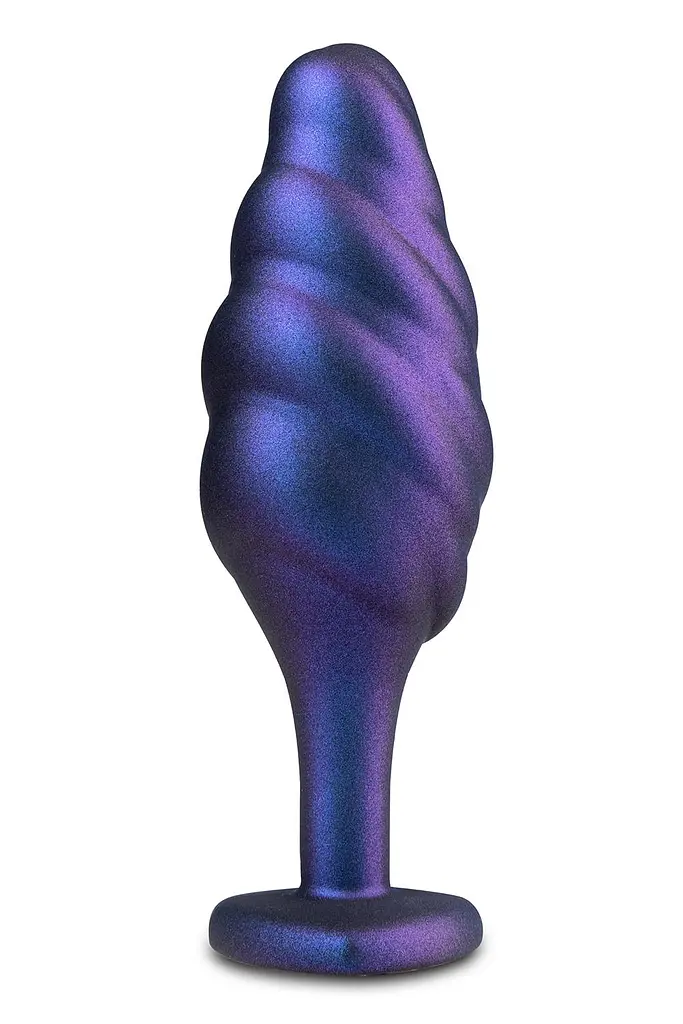 Анальна пробка Matrix Bumped Bling Plug 11.4 см (фіолетовий) - фото 1