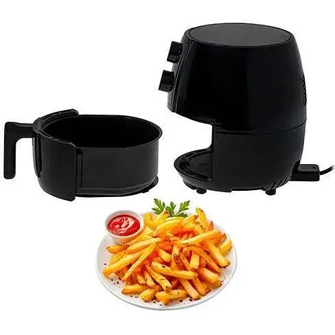 Аерофритюрниця безмасляна Adler AD 6312 Мультипіч аерогриль 1600 Вт 2.5 л чорна - фото 6