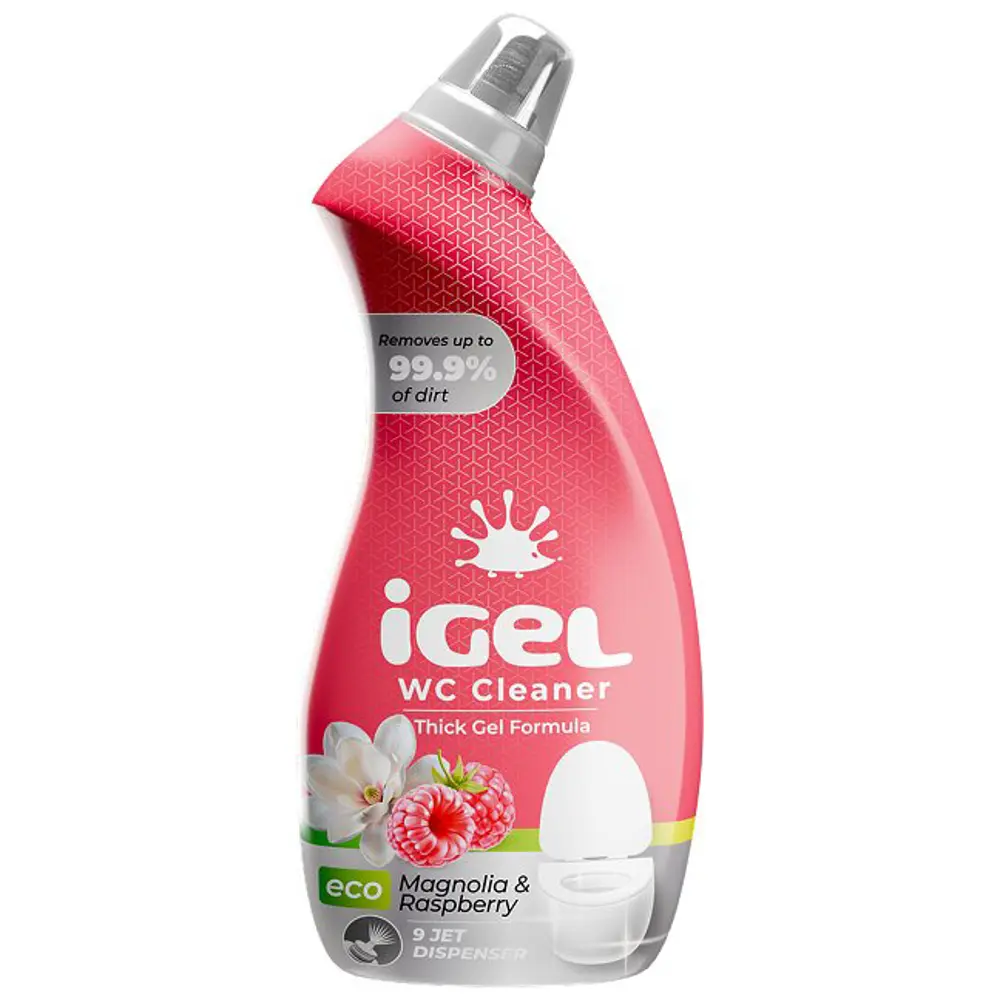 Засіб для миття туалету iGel Raspberry 800 мл