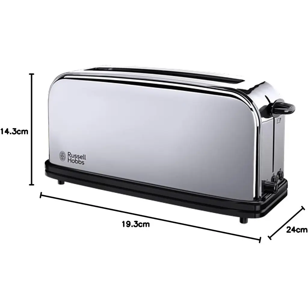 Тостер Russell Hobbs Chester 1000 Вт сріблястий (23510-56) - фото 3