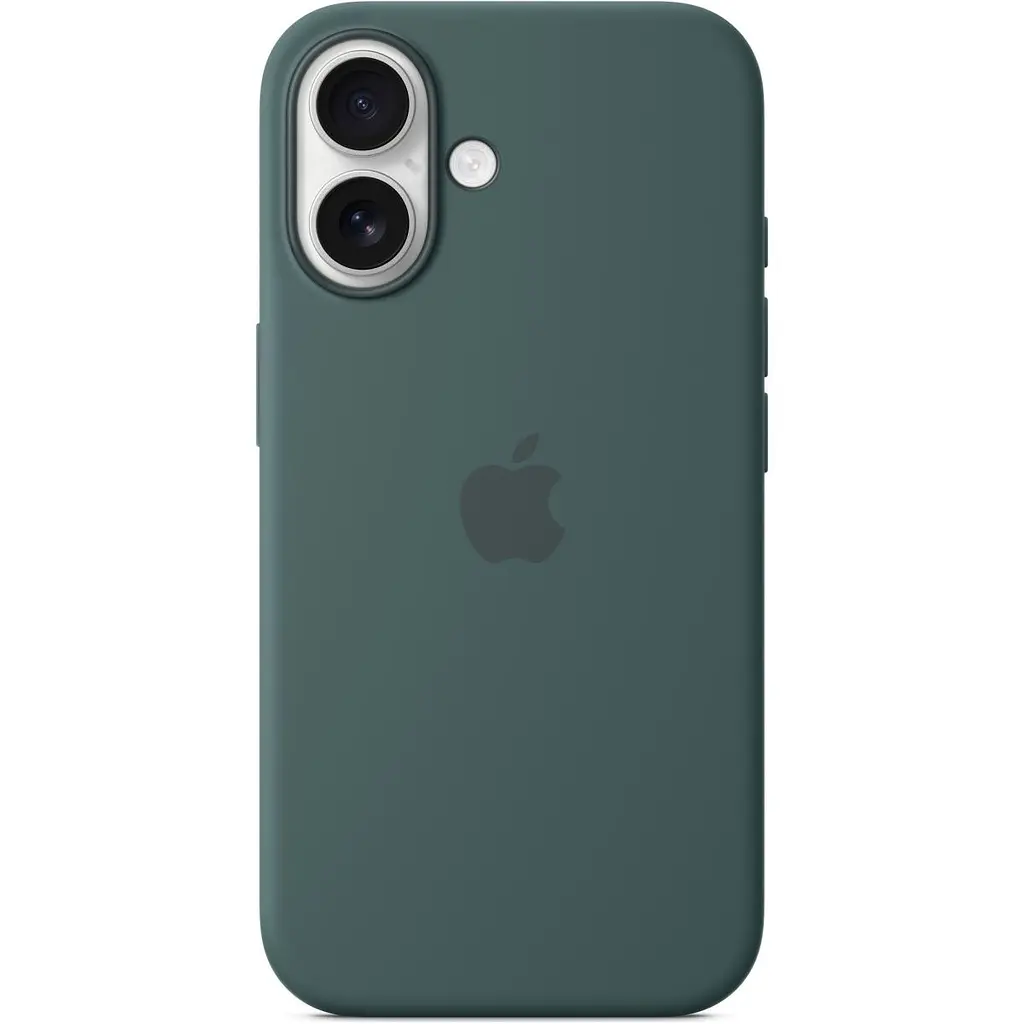 Чохол Apple Silicone Case with MagSafe для iPhone 16 Lake Green (MYY83ZM/A) [116207] - фото 4